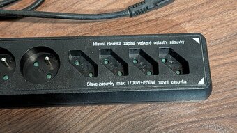Zásuvková lišta Master - Slave - 3