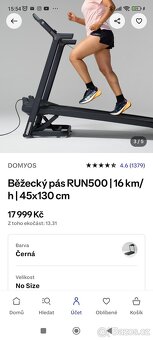 Běžecký pás DOMYOS RUN 500 - 3