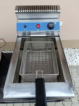 Plynová profi fritéza na Pb. - 3