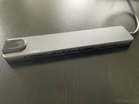 USB-C hub 8 in 1 (HDMI, PowerDelivery, LAN, USB 3.1, SD/TF) - 3