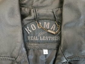 Kožený kabát dámský - 3