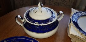 Jídelní servis s modrým lemem Constance Thun - 3