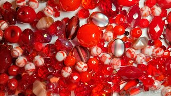 Skleněné koralky mix - 3