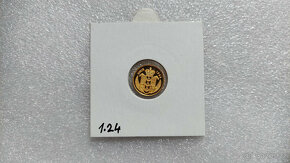 Investiční zlato: mince 1/25 oz John F. Kennedy 1994 - 3
