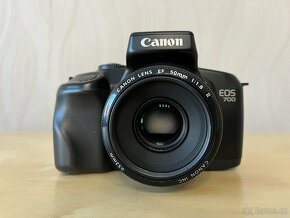 Kinofilmová zrcadlovka Canon EOS 700 + Canon EF 50mm f1.8 - 3