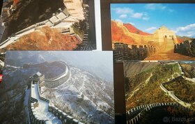 Pamětní pohlednice 10 ks - set - Velká čínská zeď - Mutianyu - 3