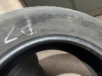225/55R17 continetal sada letních pneu - 3