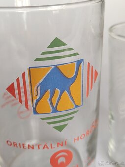 Retro sklenice od hořčice, 2dcl a 1dcl, 65.-/kus, pošta 79.- - 3