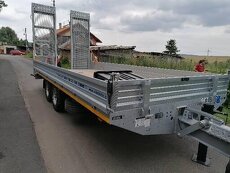 Vlek Sleva podvalnik tandem nájezdy nápravy SAF - 3