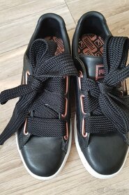Kožené botasky Puma Basket vel. 38 s rose gold doplňky - 3