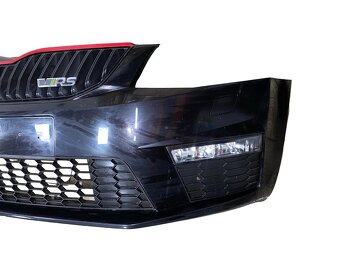 Přední nárazník černá metalíza LF9R Škoda Octavia 3 RS 2015 - 3