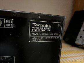 Zesilovač Technics SA-GX130D stereo receiver. - 3