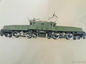 Starověký Märklin CCS. 3, hranaté držáky lamp, mlýnek na hou - 3