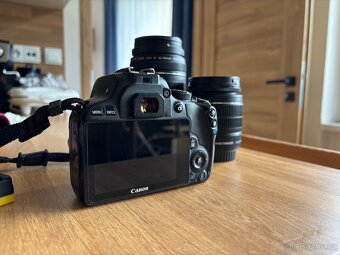 Canon EOS 100D + 2 objektivy, 32GB karta, nabíječka - 3