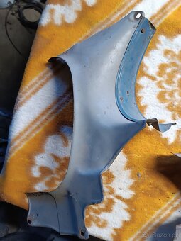 Plechy kyvacka,maska jawa 250/353,tachometr,víko panelka 250 - 3