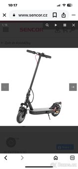 Elektrokoloběžka Sencor S30 prodáno - 3