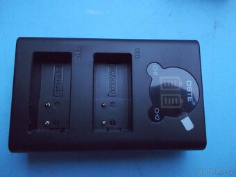 Panasonic, Leica - rychlonabíječka a 2ks baterií 1700mA - 3