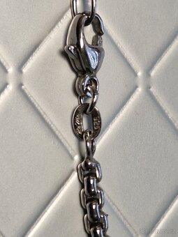 ⭐  925/1000 – Stříbrný luxusní Náhrdelník s náušnicemi ⭐ - 3