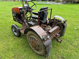 Traktor domácí výroby - náprava V3S - motor 1203 - 3