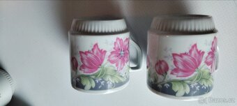 Retro sběratelské hrnky Royal Dux Bohemia Czechoslovakia - 3