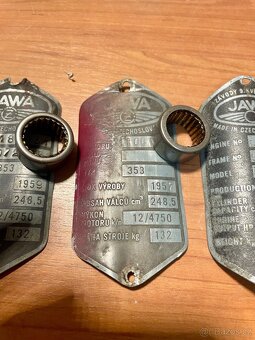 Jawa 21, 353, 354, 559, 360 - 3