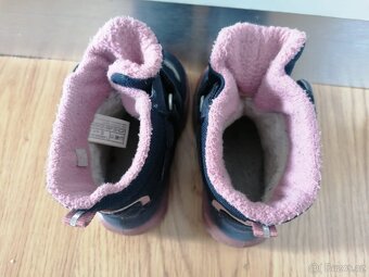 Dětské dívčí boty Superfit s gorotexem vel. 24. - 3