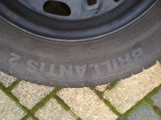 4xLetní pneumatiky na plech.discich na Fabii cena za všechny - 3