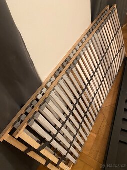 IKEA Hemnes postel 160x200 + 2x lamelový rošt - 3