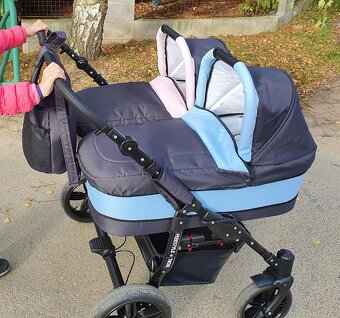 Dětský kombinovaný kočárek pro dvojčata FREESTYLE TWINS - 3