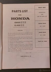 Honda CB/CL450 Kx-katalog dílů - 3