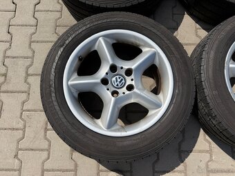 4x al kola 5x120 17 + pneu letní 215/60 R17C - 3
