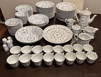KAHLA Blau Saks sada porcelánu 110ks - 3