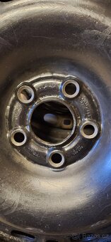 Kompletní kola 6Jx15 et43 5x100 Seat 195/50/15 letní - 3