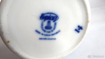 T013_ Nádobka, cibulák, porcelán, retro - 3
