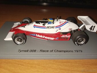 F1 Tyrrell 008 #41 Desiré Wilson 1979 ROC Spark S7280 1:43 - 3
