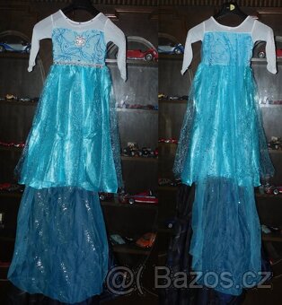 Kostým- šaty - Elsa - princezna - Frozen - ledové království - 3
