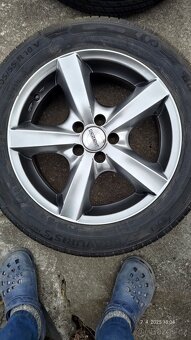Hliníková kola Dezent 16" + nové pneu 205/55 - 3