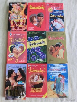 různé harlequiny.Love story - 3