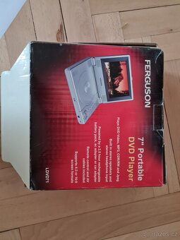 DVD a audio, prenosny prehravac Ferguson, 12V a 240V - 3