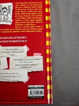 deník malého poseroutky 1-17(chybí díl 9)+ deník báječného k - 3