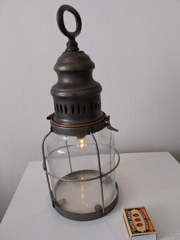 Lodní lampa, replika z 80tých let, svítí - 3