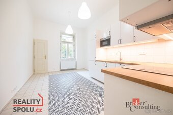 Pronájem, byty/1+1, 49.6 m2, Moravská 1461/46, Vinohrady, 12 - 3