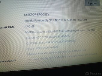 Notebook Ideapad 300-15IBR typ 80M3 - 3