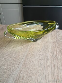 Hutní sklo Žardiniéra, miska - 3