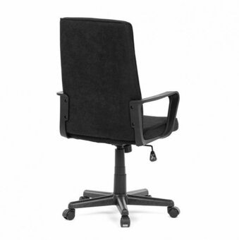 Prodáme Kancelářská židle, houpací mechanismus, černá látka, - 3