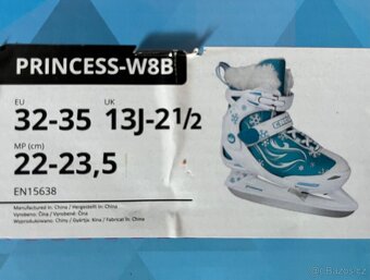 Prodám dívčí stavitelné brusle vel 32 - 35 - 3