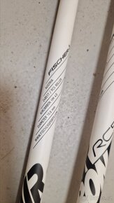 Kolečkové lyže skate Fischer + hůlky 155 cm - 3
