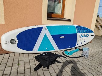 Paddleboard, surf AKD SeaLion cyan 320 cm nosnost 150 kg - 3