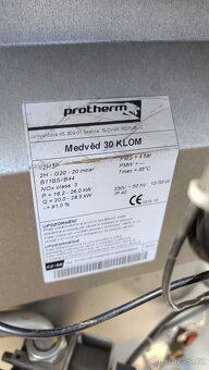 Prodám stacionární plynový kotel Protherm 30 - 3