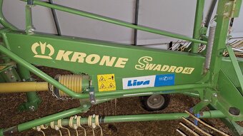 Nahrabovač, shrnovač sena Krone Swadro 46 - 3